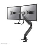 Neomounts NM-D775DXBLACK Monitorarm 10-32" - Gasfeder - Topfix - 180°-Stopp