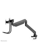 Neomounts NM-D775DXBLACK Monitorarm 10-32" - Gasfeder - Topfix - 180°-Stopp