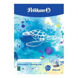Pelikan Zeichenblock Zeichenmappe Mehrfarbig Papier
