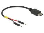 DeLOCK 85418 USB Kabel 0,1 m USB C Schwarz
