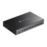 TP-Link Omada ER7412-M2(UN) Kabelrouter 2.5 Gigabit Ethernet, Gigabit Ethernet Schwarz