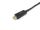 Equip 119039 Videokabel-Adapter 0,15 m HDMI Typ A (Standard) DisplayPort Schwarz