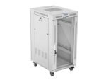 Lanberg FF01-6822-12SL Rack 22U Freistehendes Gestell Grau