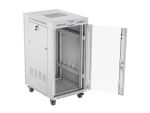 Lanberg FF01-6822-12SL Rack 22U Freistehendes Gestell Grau