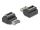 DELOCK Adapter USB 10 Gbps Typ-E Key A St > Bu gewinkelt
