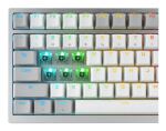 ASUS ROG Azoth White Tastatur Gaming USB + RF Wireless + Bluetooth QWERTZ Deutsch Weiß