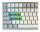 ASUS ROG Azoth White Tastatur Gaming USB + RF Wireless + Bluetooth QWERTZ Deutsch Weiß