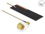DELOCK LPWAN Antenne SMA Stecker 1 - 2 dBi RG-178 1 m PCB