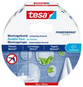 TESA 77745-00000 Montageband & -etikett 5 m