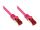 Alcasa RJ45-RJ45, m-m, 1.5m Netzwerkkabel Pink 1,5 m Cat6 S/FTP (S-STP)