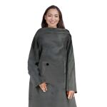 Mad Monkey 2000051 Heizdecke Elektrisch beheizter Überwurf Grau Fleece