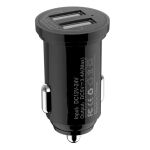 Techly IUSB2-CAR5-A24 Ladegerät für Mobilgeräte Universal Schwarz Zigarettenanzünder Auto