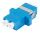 Lanberg FA-LCUP-SD01-0001-BU LWL-Steckverbinder LC/UPC 1 Stück(e) Blau, Weiß