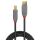 Lindy 36740 USB Kabel USB 3.2 Gen 1 (3.1 Gen 1) 0,5 m USB A USB B 5 Gbit/s Schwarz