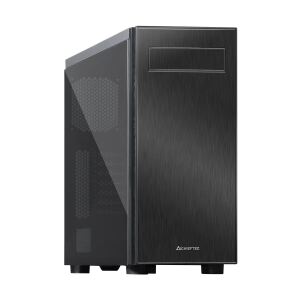 Chieftec AL-02B-TG-OP Computer-Gehäuse Tower Schwarz