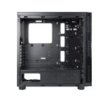 Chieftec AL-02B-TG-OP Computer-Gehäuse Tower Schwarz