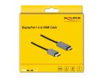 DeLOCK Aktives DisplayPort 1.4 zu HDMI Kabel 4K 60 Hz (HDR) 2 m