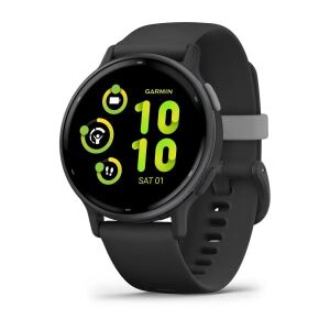 Garmin Vivoactive 5 3,05 cm (1.2") AMOLED 42 mm Digital 390 x 390 Pixel Touchscreen Schwarz WLAN GPS
