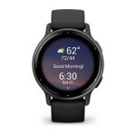 Garmin Vivoactive 5 3,05 cm (1.2") AMOLED 42 mm Digital 390 x 390 Pixel Touchscreen Schwarz WLAN GPS