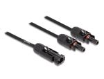 DeLOCK DL4 Solar Splitter Kabel 1 x Stecker zu 2 x Buchse 30 cm schwarz
