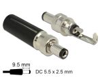 DELOCK Steckverbinder DC 2.5x5.5x9.5mm St