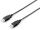 Equip USB 2.0 A auf A Kabel, M/M, 5.0m , Schwarz