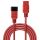 Lindy 30125 Stromkabel Schwarz, Rot 3 m C20-Koppler C19-Koppler