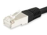 Equip Cat.6A PlatinumS/FTP Patchkabel, 3.0m, Schwarz