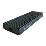 LC-Power LC-M2-C-NVME-3 Speicherlaufwerksgehäuse SSD-Gehäuse Schwarz M.2