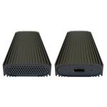 LC-Power LC-M2-C-NVME-3 Speicherlaufwerksgehäuse SSD-Gehäuse Schwarz M.2