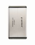 Gembird EE2-U3S-2-S Speicherlaufwerksgehäuse HDD-Gehäuse Silber 2.5"