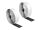 DeLOCK Klettband selbstklebend mit Haft- und Flauschband L 10 m x B 50 mm schwarz