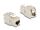 DELOCK Keystone RJ45 Bu > LSA werkzeugfrei Cat.6A STP 4 Stk.
