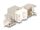 DELOCK Keystone RJ45 Bu > LSA werkzeugfrei Cat.6A STP 4 Stk.