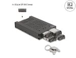 DELOCK 3.5 Wechselrahmen für 4 x M.2 NVMe SSD SFF-865