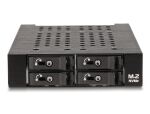 DELOCK 3.5 Wechselrahmen für 4 x M.2 NVMe SSD SFF-865