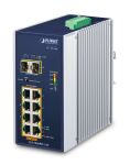 PLANET IP30 Ind 8-P 10/100/1000T Unmanaged Gigabit...