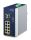 PLANET IP30 Ind 8-P 10/100/1000T Unmanaged Gigabit Ethernet (10/100/1000) Power over Ethernet (PoE) Blau, Weiß