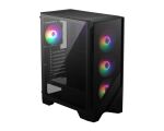 MSI MAG Forge 120A AIRFLOW Midi Tower Schwarz, Transparent