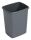 MAUL 9520587 Mülleimer 5 l Rechteckig Kunststoff, Polypropylen (PP) Dunkles Grau, Weiß