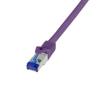 LogiLink C6A059S Netzwerkkabel Violett 2 m Cat6a S/FTP (S-STP)