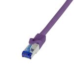 LogiLink C6A059S Netzwerkkabel Violett 2 m Cat6a S/FTP...