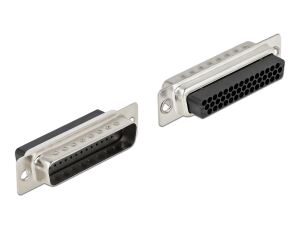 DELOCK D-Sub HD 44 Pin Crimp Stecker, Metall, 2 Stück