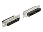 DELOCK D-Sub HD 44 Pin Crimp Stecker, Metall, 2 Stück