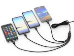 smrter Hydra ELITE 6in1 Nylon-Ladekabel Typ USB-C, black...