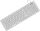 KeySonic KSK-8030 IN (DE) Industrietastatur, USB, wasserdicht IP 68, weiss