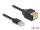 DeLOCK USB 2.0 Kabel Typ-A Stecker zu Terminalblock Adapter mit Drucktaster 15 cm