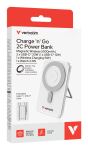 Verbatim 32276 Powerbank Lithium Polymer (LiPo) 5000 mAh Kabelloses Aufladen Silber