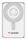 Verbatim 32276 Powerbank Lithium Polymer (LiPo) 5000 mAh Kabelloses Aufladen Silber