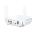 ASUS RT-BE58 Go WLAN-Router 2.5 Gigabit Ethernet Dual-Band (2,4 GHz/5 GHz) Weiß